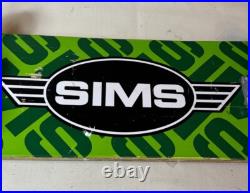 Vintage Sims Gull wings Skateboard Deck With Mongoose Trucks