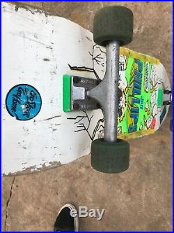 Vintage Sims Jeff Phillips Skateboard. Independent Trucks Vision Blur wheels