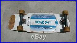 Vintage Sims LAMAR Skateboard Complete