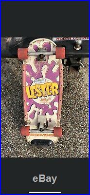 Vintage Sims Lester Kasai Compkete Skateboard