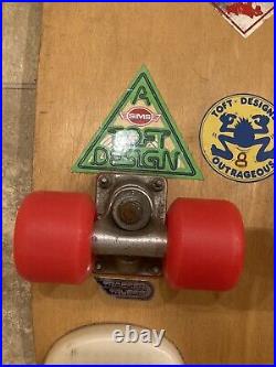 Vintage Sims Lonnie Toft Model 8 Wheeler Skateboard Original 1970s Outrageous 8