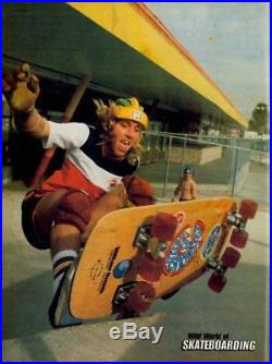Vintage Sims Lonnie Toft Outrageous 8, Eight Wheeled Skateboard