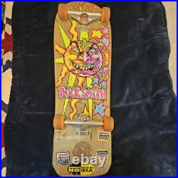 Vintage Sims Skateboard Deck BUCK SMITH Rare OG SUN FACE Sun & Moon 1989 Vintage Sims Skateboard Deck BUCK SMITH Rare OG SUN FACE Sun & Moon 1989