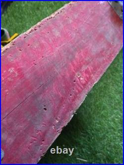 Vintage Skate Racer Wood Skateboard with Trucks Wheels Surfer Vintage Skate Racer Wood Skateboard with Trucks Wheels Surfer