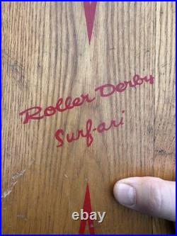 Vintage Skateboard 1960 Roller Derby Surfari Rare