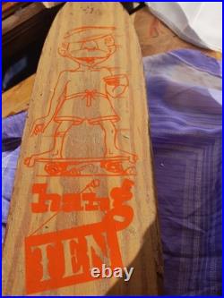 Vintage Skateboard 1960's Nash Hang Ten