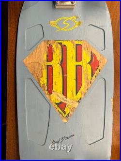Vintage Skateboard 1979 Brad Bowman Skateboard restored withTrackers Sims Snakes