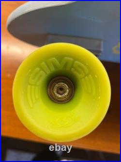 Vintage Skateboard 1979 Brad Bowman Skateboard restored withTrackers Sims Snakes