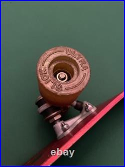 Vintage Skateboard 70's Aluminum Super Flex Complete Great Condition