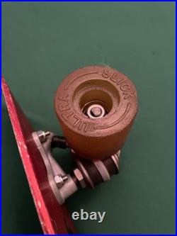 Vintage Skateboard 70's Aluminum Super Flex Complete Great Condition