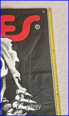 Vintage Skateboard Banner Powell Bones Ripper 1984 OG Skate Shop Poster 36 x 36