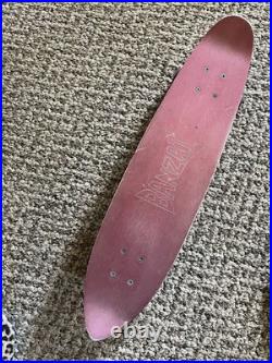 Vintage Skateboard Banzai Aluminum Red