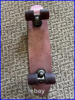 Vintage Skateboard Banzai Aluminum Red