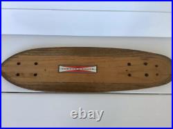 Vintage Skateboard Deck -G&S -Stacy Peralta WARP TAIL One Owner 1970's