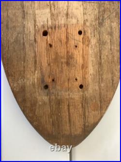 Vintage Skateboard Deck -G&S -Stacy Peralta WARP TAIL One Owner 1970's