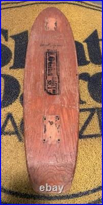 Vintage Skateboard Deck Logan Earth Ski Brad Logan Model Cool 70's Rare 30x8