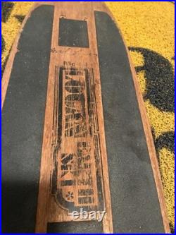Vintage Skateboard Deck Logan Earth Ski Brad Logan Model Cool 70's Rare 30x8