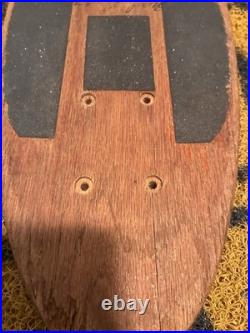 Vintage Skateboard Deck Logan Earth Ski Brad Logan Model Cool 70's Rare 30x8