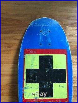 Vintage Skateboard Deck Santa Cruz JOHN Lucero CROSS