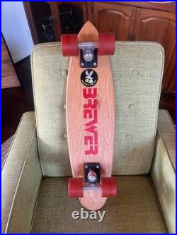 Vintage Skateboard Dick Brewer Randall Bowl Roll ACS 500 Trucks 1977 Like Mint