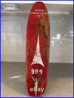 Vintage Skateboard Duro 999 1960s Sidewalk Surfboard Metal Wheels 19