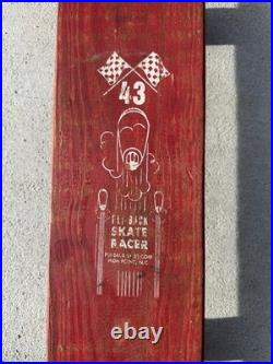 Vintage Skateboard Fli-Back 1960's Sidewalk Racer
