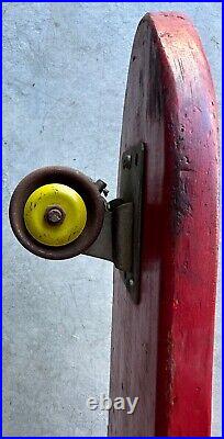 Vintage Skateboard Fli-Back Skate Racer 1960 Vintage Skateboard Fli-Back Skate Racer 1960