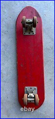 Vintage Skateboard Fli-Back Skate Racer 1960 Vintage Skateboard Fli-Back Skate Racer 1960