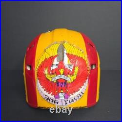 Vintage Skateboard Helmet Alva, Dog Town, Tracker, Skateboard Mag