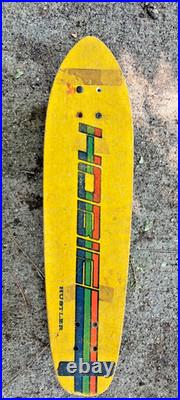Vintage Skateboard Hobie Hustler from 1975 Power Paw loose ball wheels Vintage Skateboard Hobie Hustler from 1975 Power Paw loose ball wheels