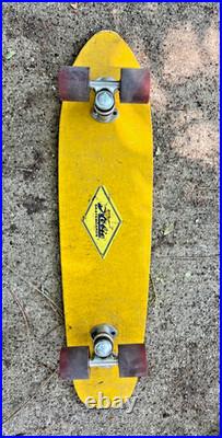 Vintage Skateboard Hobie Hustler from 1975 Power Paw loose ball wheels