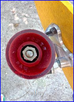Vintage Skateboard Hobie Hustler from 1975 Power Paw loose ball wheels