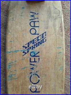 Vintage Skateboard Howell Power Paw
