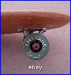 Vintage Skateboard Makaha 1960's Longboard RARE