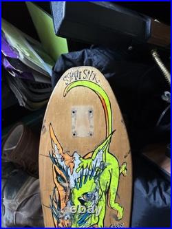 Vintage Skateboard Mini Model Schmitt Stix Chris Miller 29 3/4 x 9 1/8