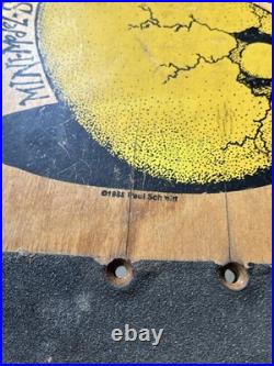 Vintage Skateboard Mini Model Schmitt Stix Chris Miller 29 3/4 x 9 1/8