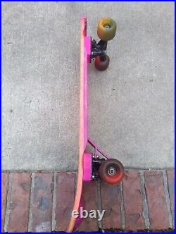 Vintage Skateboard NASH Executioner Red Line Pink Dragon With XR-2 Trucks