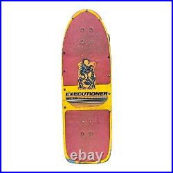 Vintage Skateboard NASH Executioner Red Line Yellow Pink Dragon With XR-2 Trucks