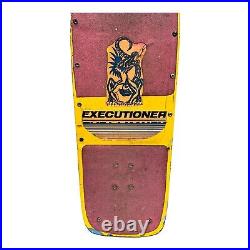 Vintage Skateboard NASH Executioner Red Line Yellow Pink Dragon With XR-2 Trucks