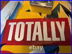 Vintage Skateboard NASH Totally Rad 1986. Rare Vintage Skateboard NASH Totally Rad 1986. Rare