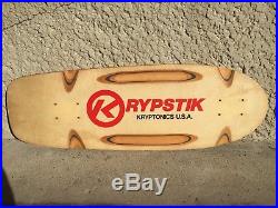 Vintage Skateboard NOS Kryptonics Krypstik