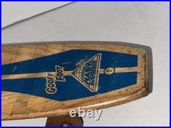 Vintage Skateboard Nash Goofy 1960s Foot Wooden #7 RARE Sidewalk Surfboard 21.5 Vintage Skateboard Nash Goofy 1960s Foot Wooden #7 RARE Sidewalk Surfboard 21.5