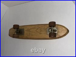 Vintage Skateboard Nash Goofy 1960s Foot Wooden #7 RARE Sidewalk Surfboard 21.5 Vintage Skateboard Nash Goofy 1960s Foot Wooden #7 RARE Sidewalk Surfboard 21.5