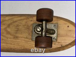 Vintage Skateboard Nash Goofy 1960s Foot Wooden #7 RARE Sidewalk Surfboard 21.5 Vintage Skateboard Nash Goofy 1960s Foot Wooden #7 RARE Sidewalk Surfboard 21.5