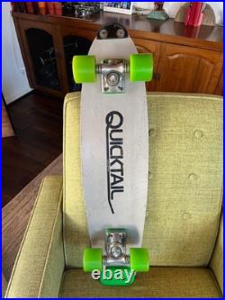 Vintage Skateboard Powell QuickTail 1976. Sims Mini Comp Wheels, Gullwing Trucks