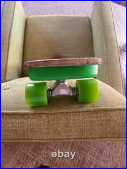 Vintage Skateboard Powell QuickTail 1976. Sims Mini Comp Wheels, Gullwing Trucks