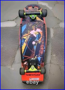 Vintage Skateboard VARIFLEX Outer Limits Deck Wheels 1981 Lance Mountain Vintage Skateboard VARIFLEX Outer Limits Deck Wheels 1981 Lance Mountain