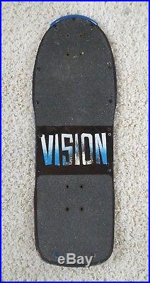 Vintage Skateboard Vision Gator Mark Rogowski pro model 1985 80's USED