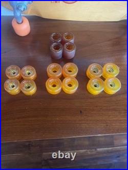 Vintage Skateboard Wheels Metaflex Surfer NOS Larger. 1975, Hobie, Brewer, Bahne
