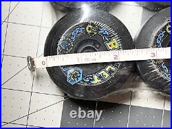 Vintage Skateboard Wheels NOS Santa Cruz Bullets 63mm 92a Black Sealed